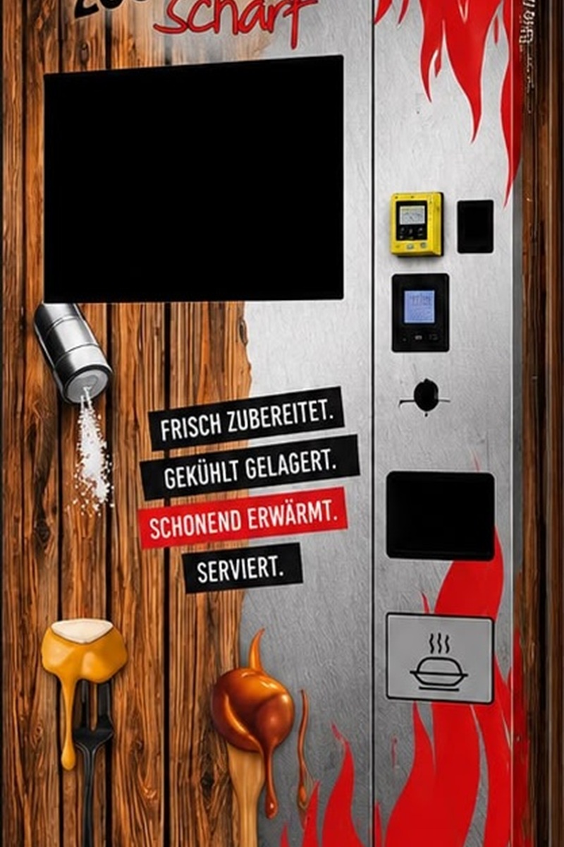 Zucker Scharf Standalone Automat
